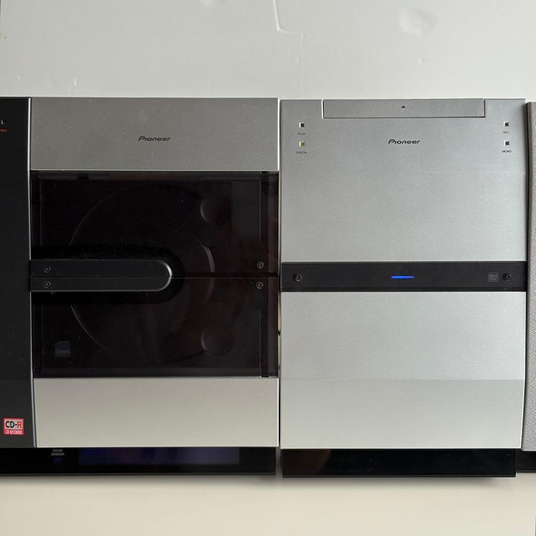 Pioneer X-NS1 CD MDプレーヤー　ミニコンポ