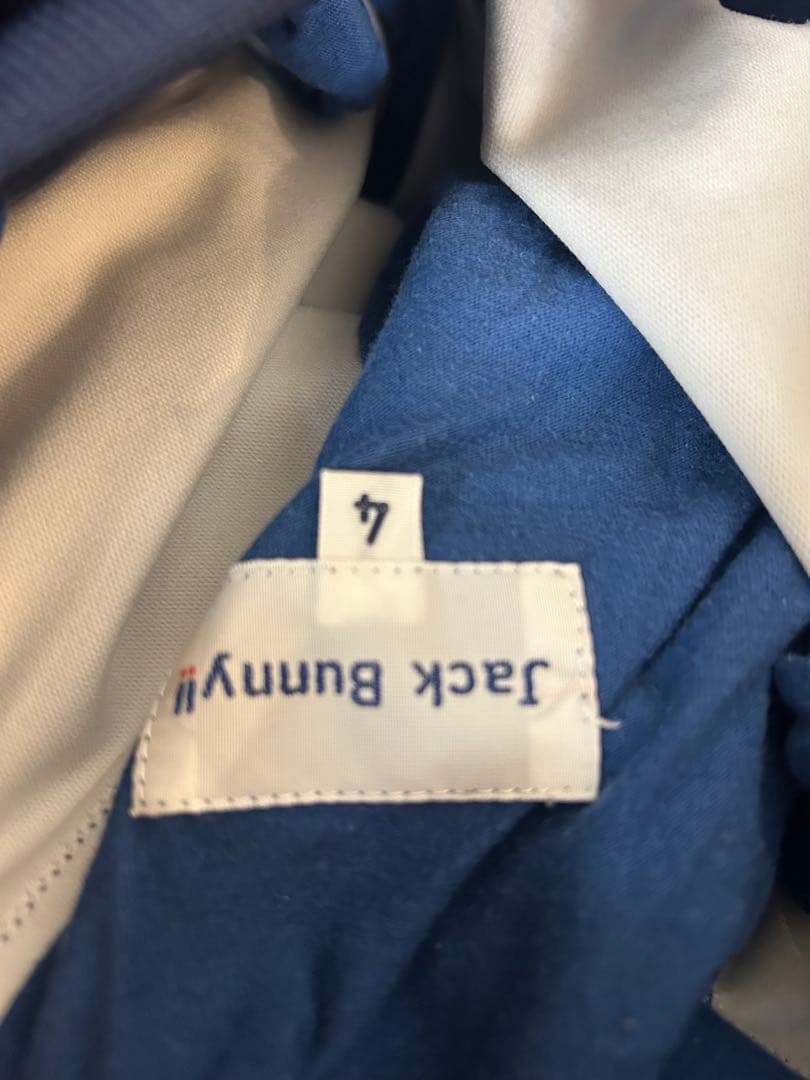 JACK BUNNY ネイビー チェック柄　セットアップ