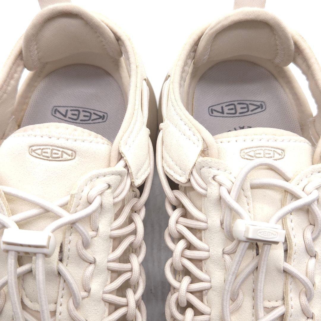 極美品 KEEN UNEEK WK キーン サンダル 25cm オフホワイト