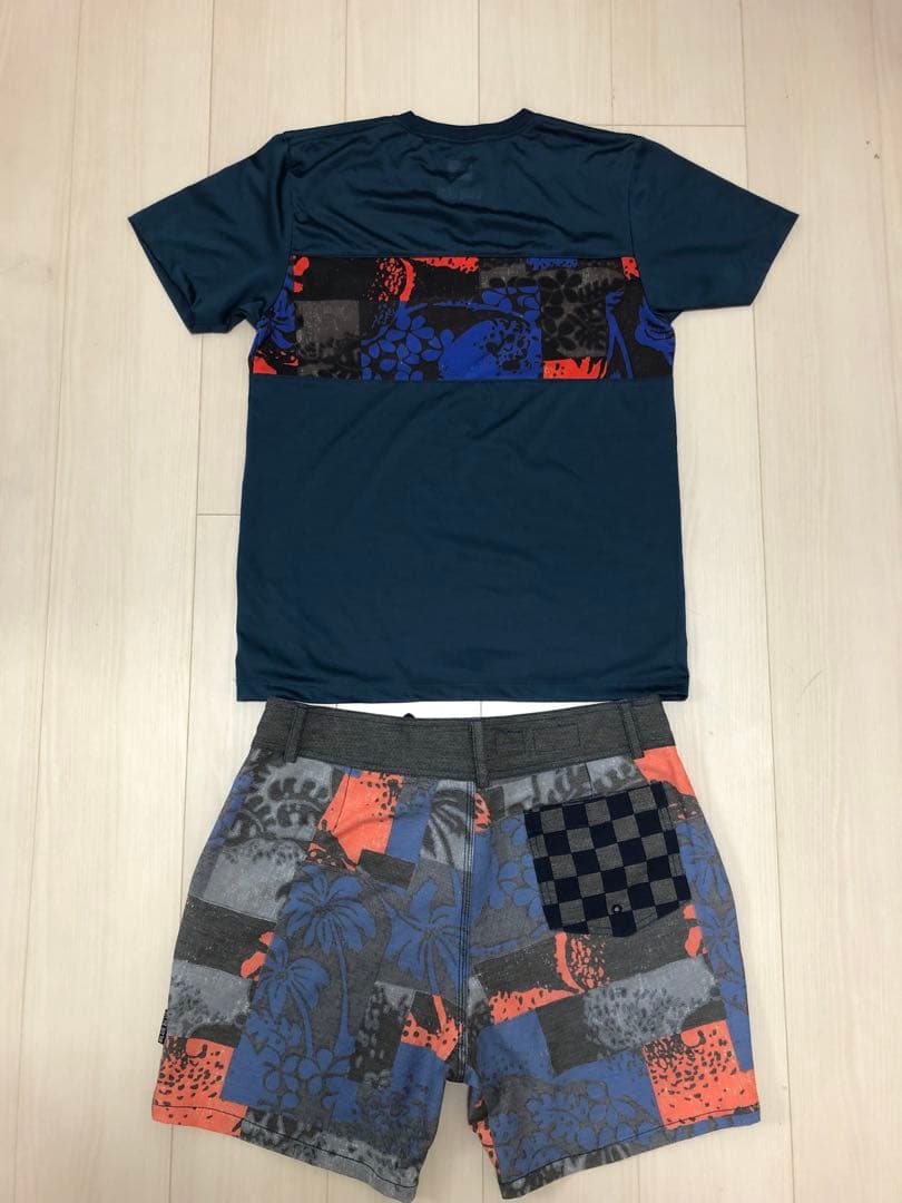 パ*ん様 ブルーブルー✖️クイックシルバー　セットアップ