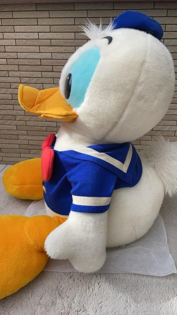 美品 ドナルドダック 超超特大ぬいぐるみ TDL Donald Duck