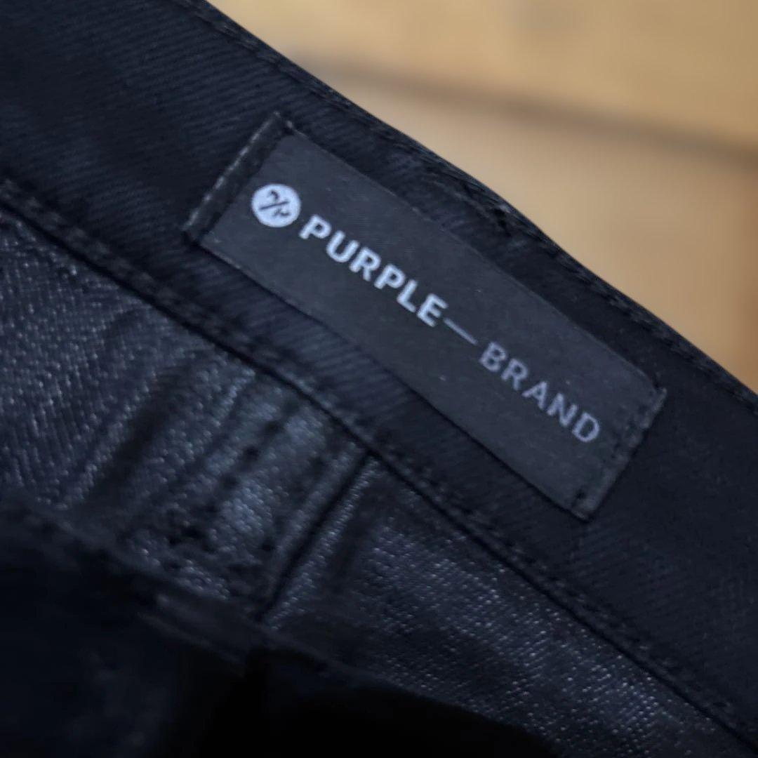 PURPLE BRAND ブラックデニム 32