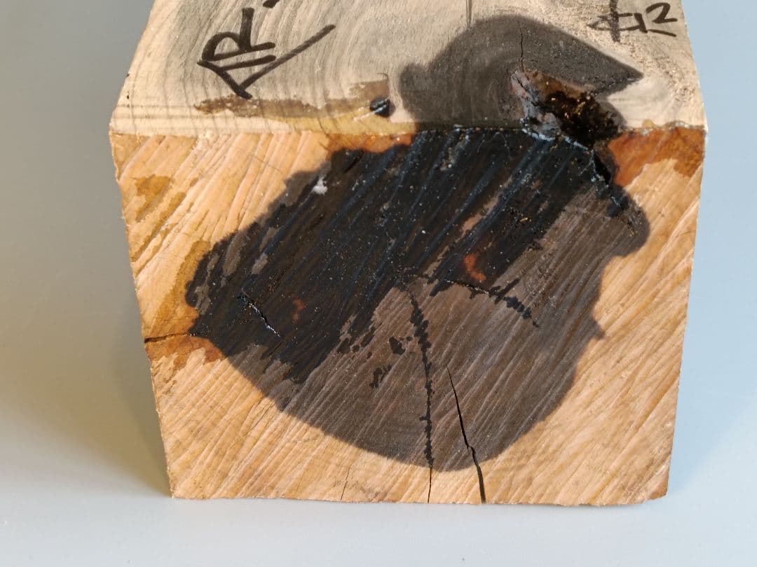 希少 沖縄三線用 棹材 沖縄本島今帰仁産黒木原木令和6年7月木取り済 その2