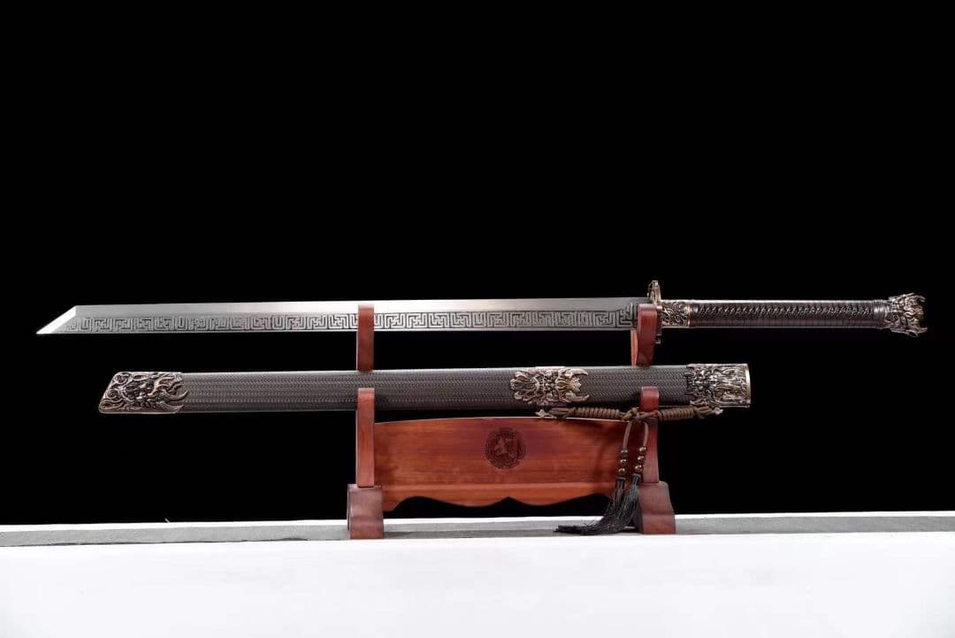 【魔刀を飲む】古兵器 武具　刀装具　日本刀　模造刀 居合刀 長尺