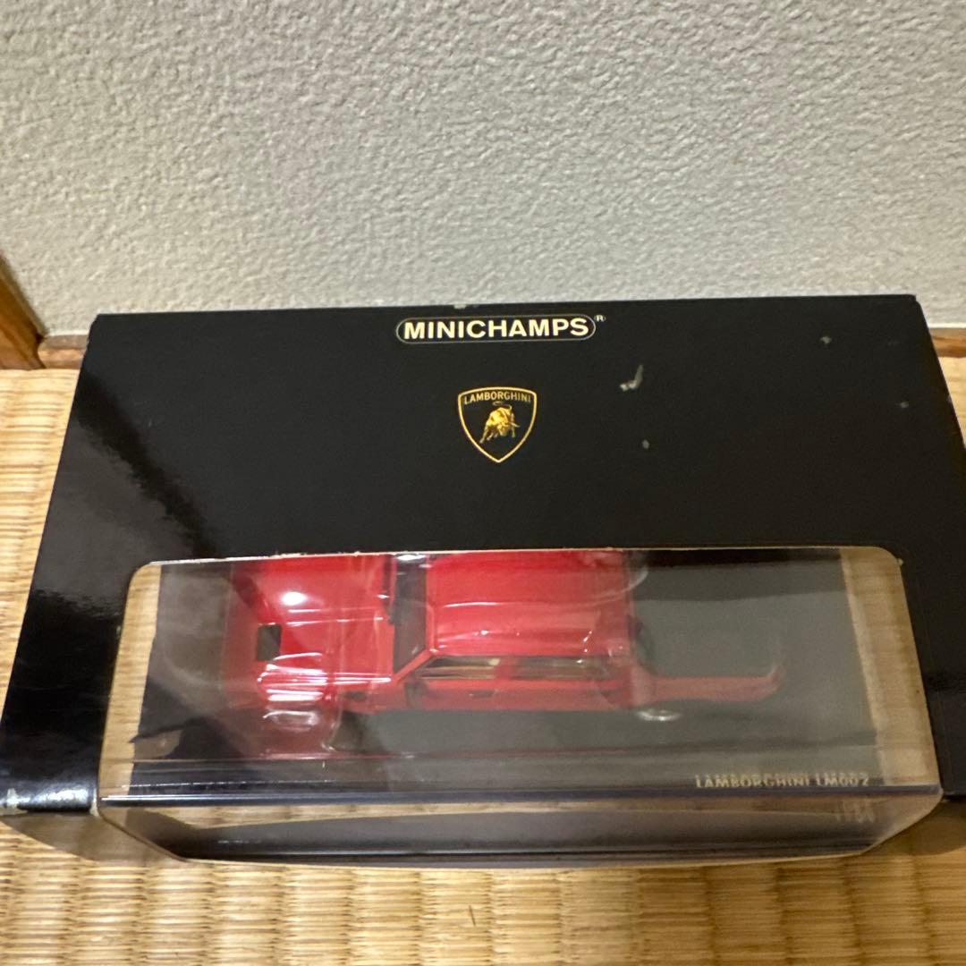 MINICHAMPS LAMBORGHINIレッドミニカー 限定品　1:43