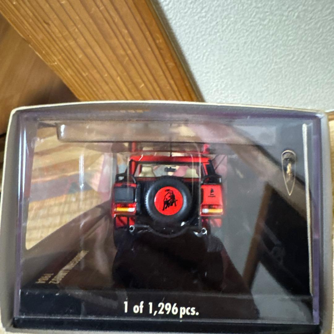 MINICHAMPS LAMBORGHINIレッドミニカー 限定品　1:43