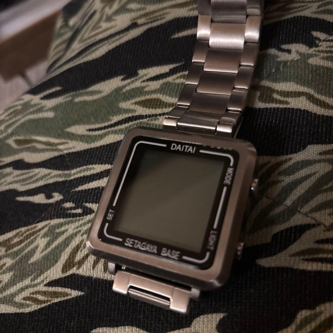 世田谷ベース　daitai watch ダイタイウオッチ　電池切れ