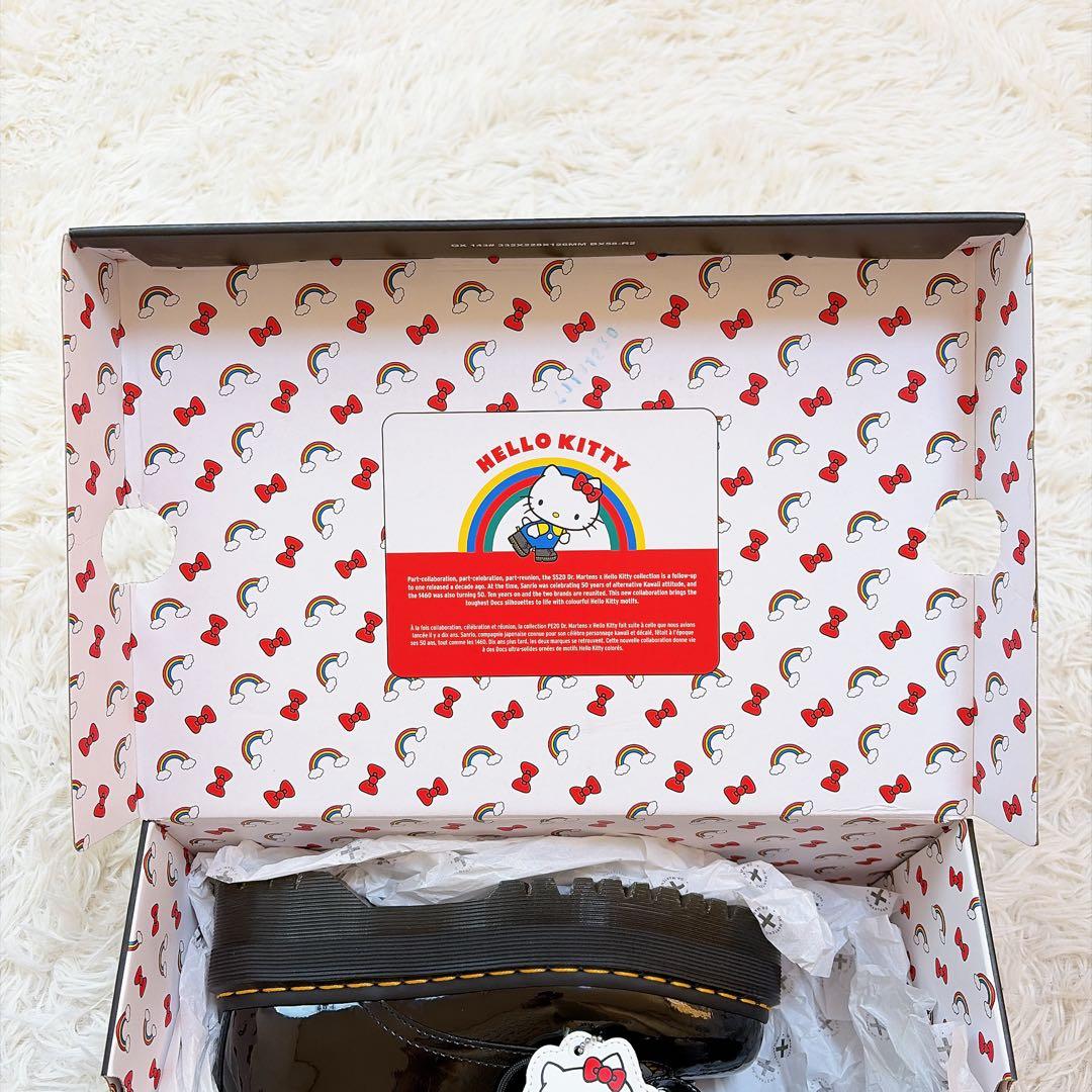 【極美品】ドクターマーチン　サンリキティちゃん　厚底ローファー　1461