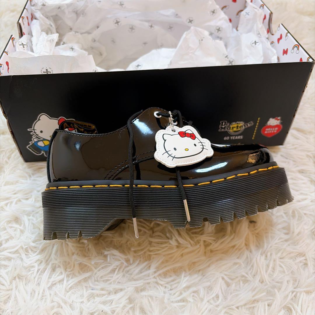 【極美品】ドクターマーチン　サンリキティちゃん　厚底ローファー　1461