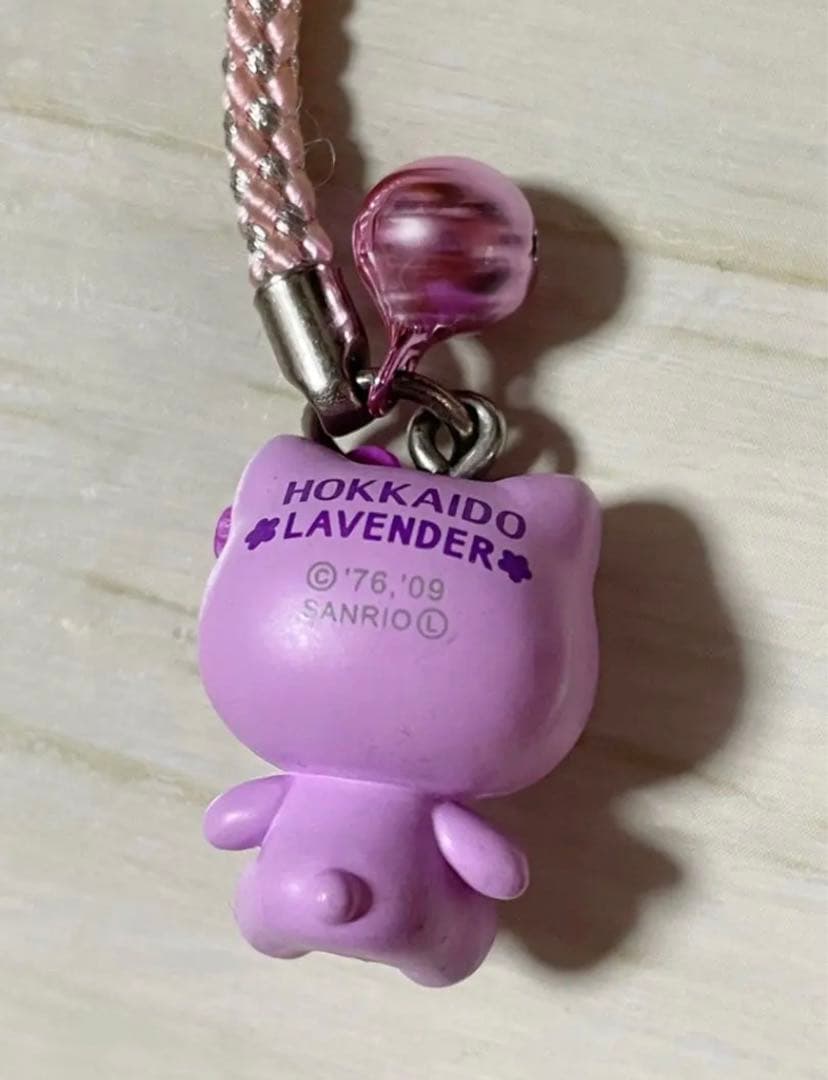 ♡超希少♡ご当地キティ♡ 北海道限定ラベンダー　ポンチ目　大きめ
