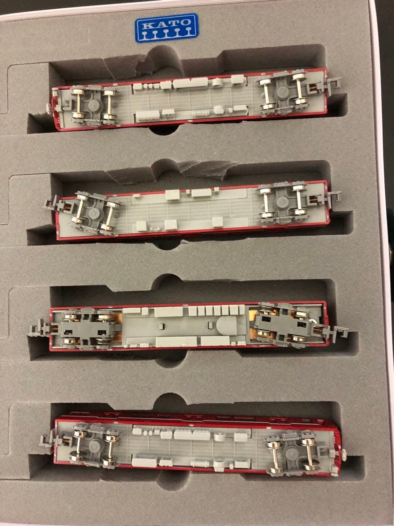 管理番号1675 京急2000形3扉車Nゲージ塗装済キット素人組立品4両