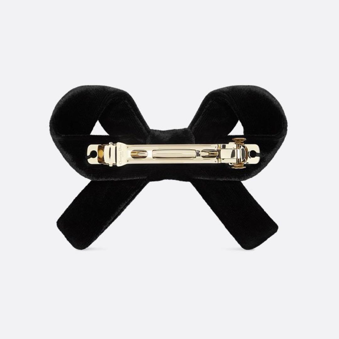 Diorissimo リボンバレッタ ディオール ベルベット