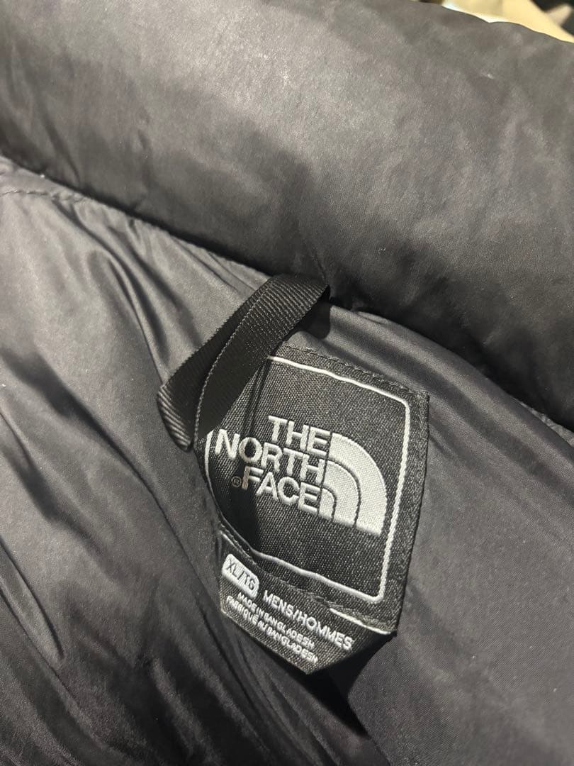 ノースフェイス　ヌプシ　センターロゴ　700fil 　ブラック　XL 90s