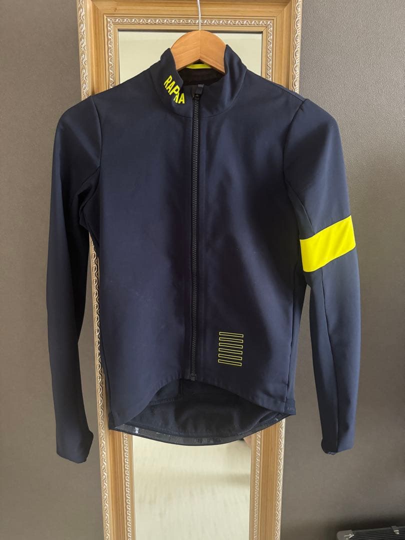 Rapha Pro Team ウィンドジャケット S サイズ、ネイビー