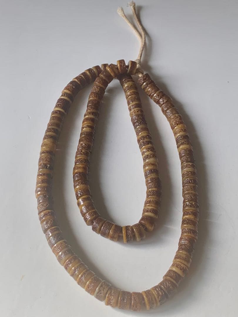 呪物　カパラ　チベット　カパーラ　頭蓋骨　数珠　根付　クマントーン　プラクルアン