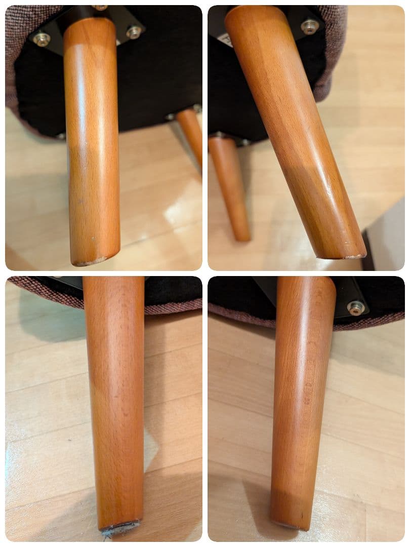 unico ウニコ　SOPHIE ソフィー　1シーター　別注色ダークブラウン