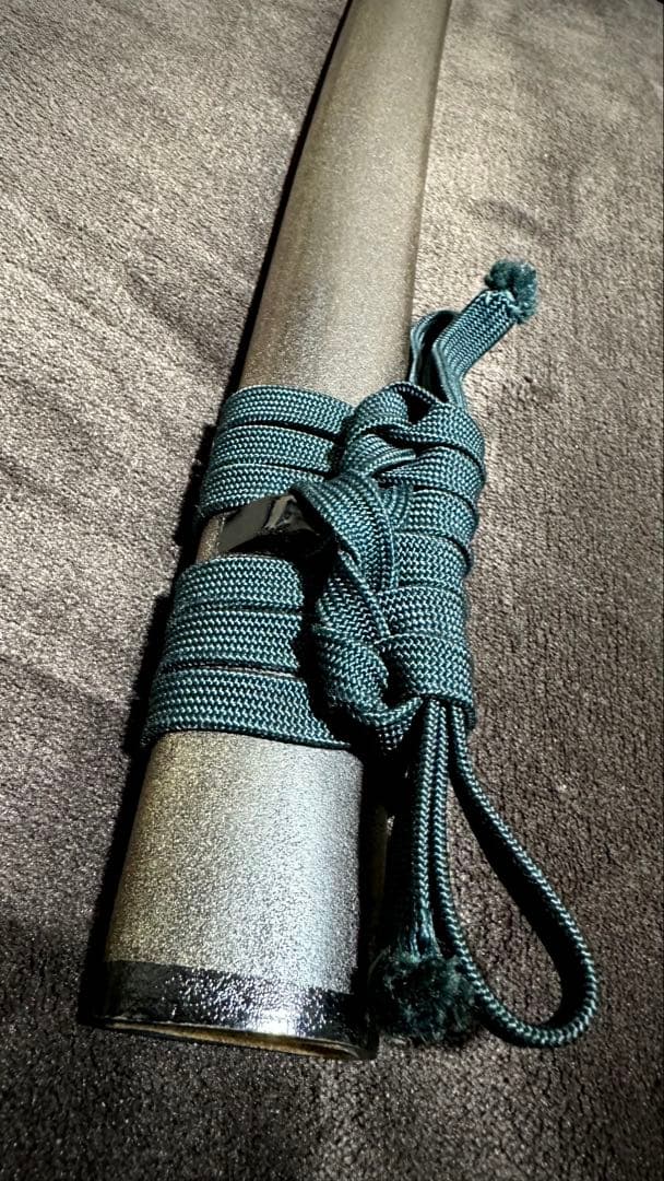 居合練習用 模造刀 居合刀 模擬刀 本鮫柄 日輪刀風菊鍔 互の目仕立て刃文