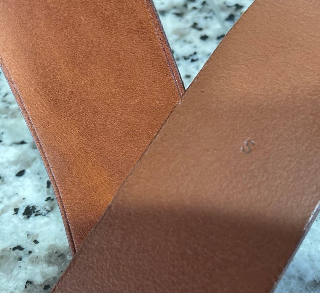 Ralph Lauren Leather D-Ring Belt ドレスベルト