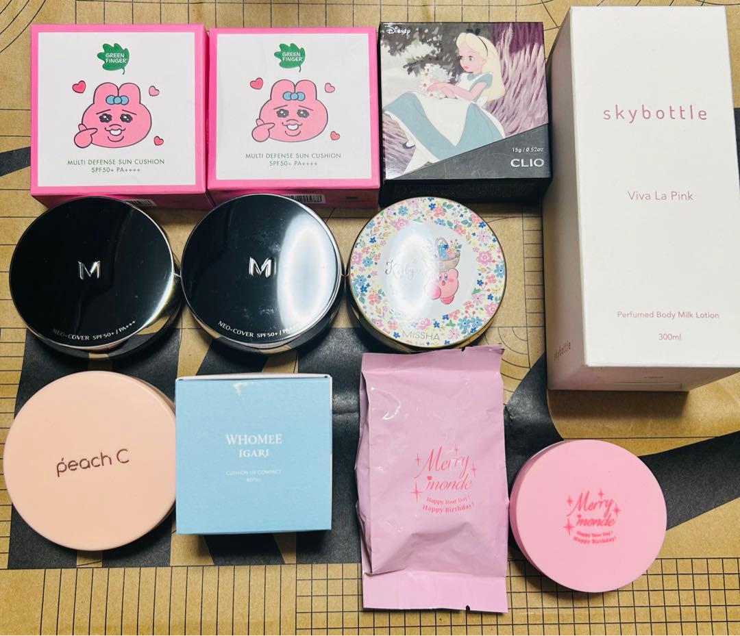 11点セット クッションファンデ ケース MISSHA WE 新品