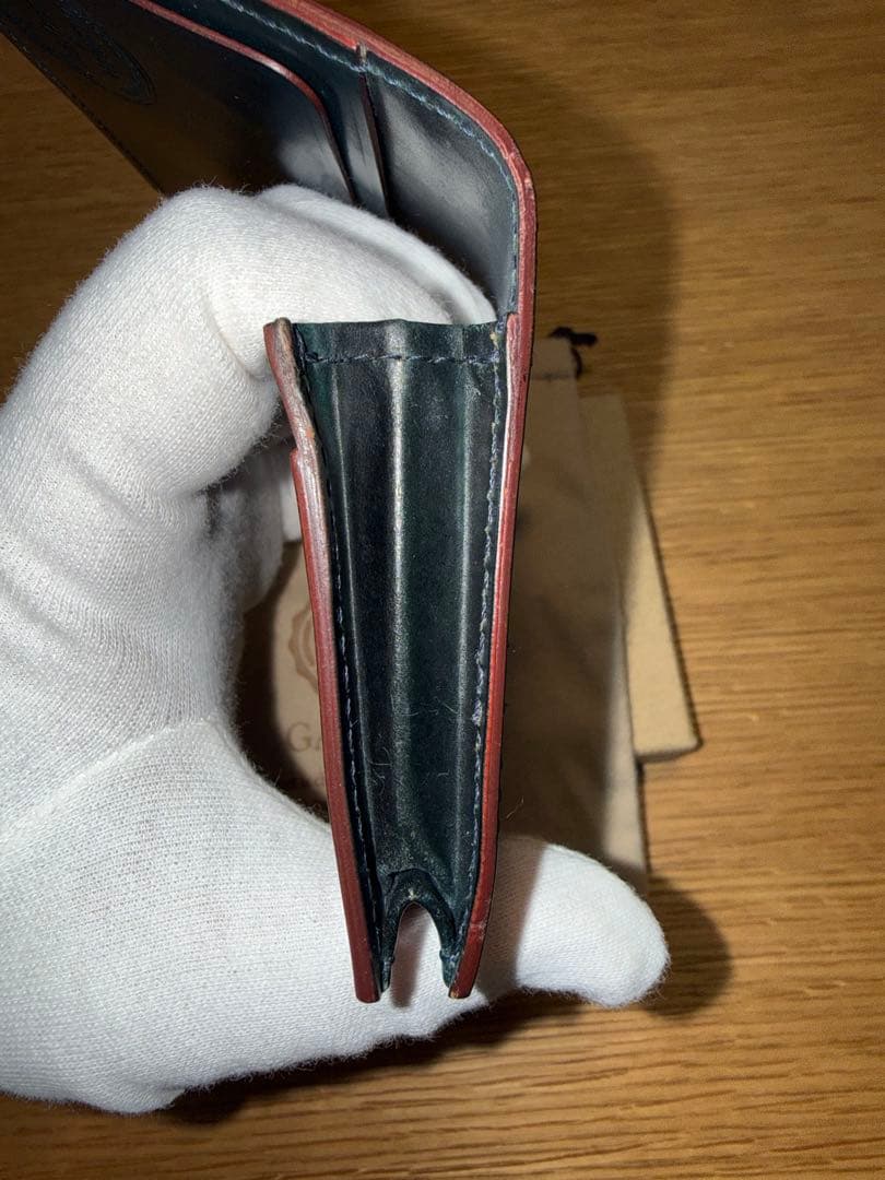 GANZO SHELL CORDOVAN2 ガンゾ シェルコードバン2 名刺入れ