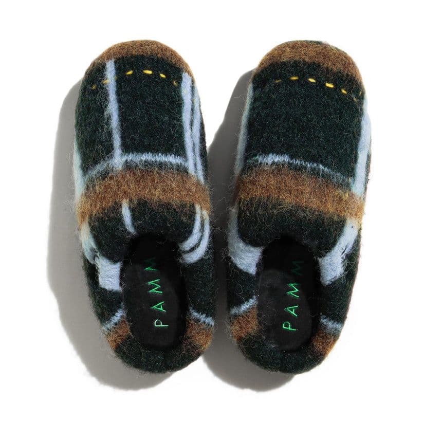 SUBU × PAMM \"透明な空気のチェックニット\" sandal サイズ:1