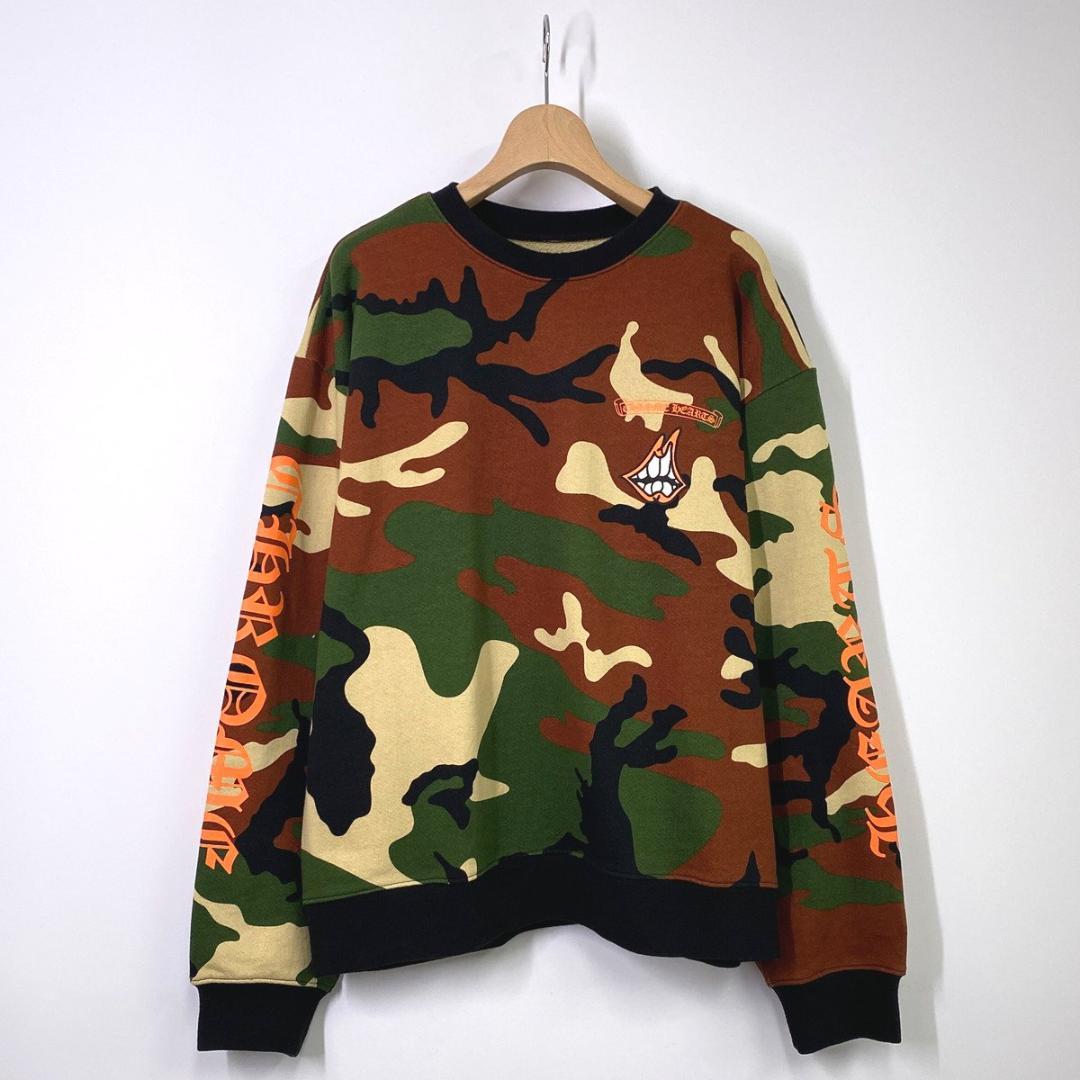 H*様 【国内正規品】クロムハーツ マッティボーイ カモフラ スウェット Lサイ