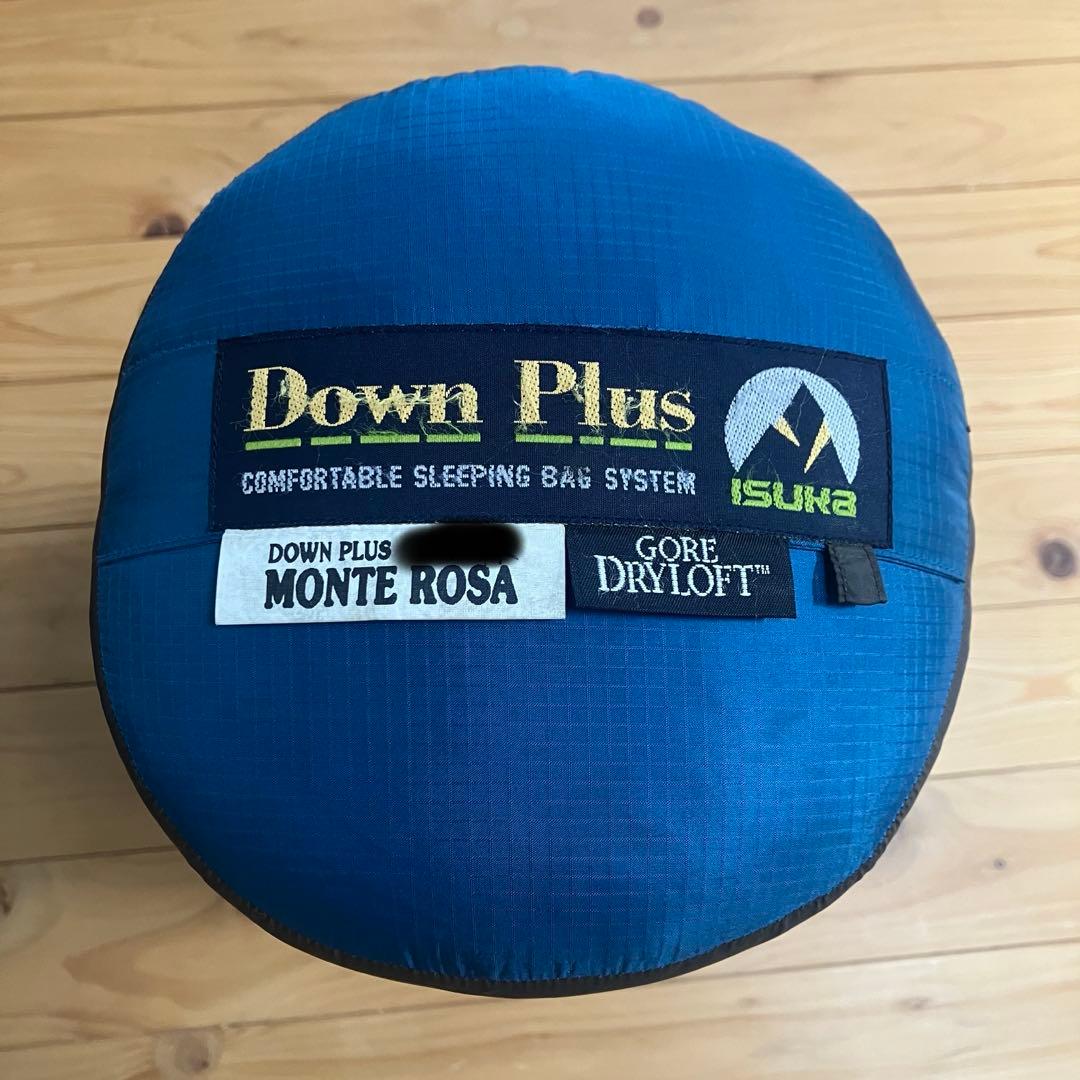 イスカ ISUKA ダウンプラス モンテローザ シュラフ　寝袋 キャンプ