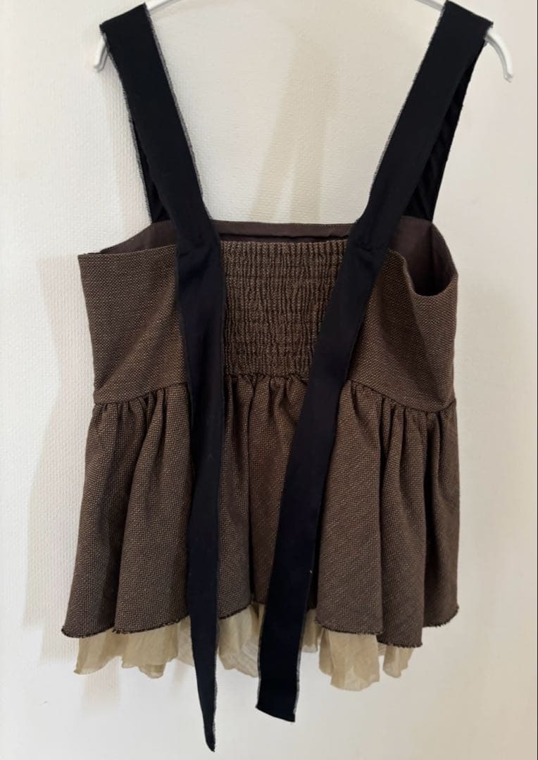 Curensology★カレンソロジー　プリペラ　ビスチェ　ブラウン