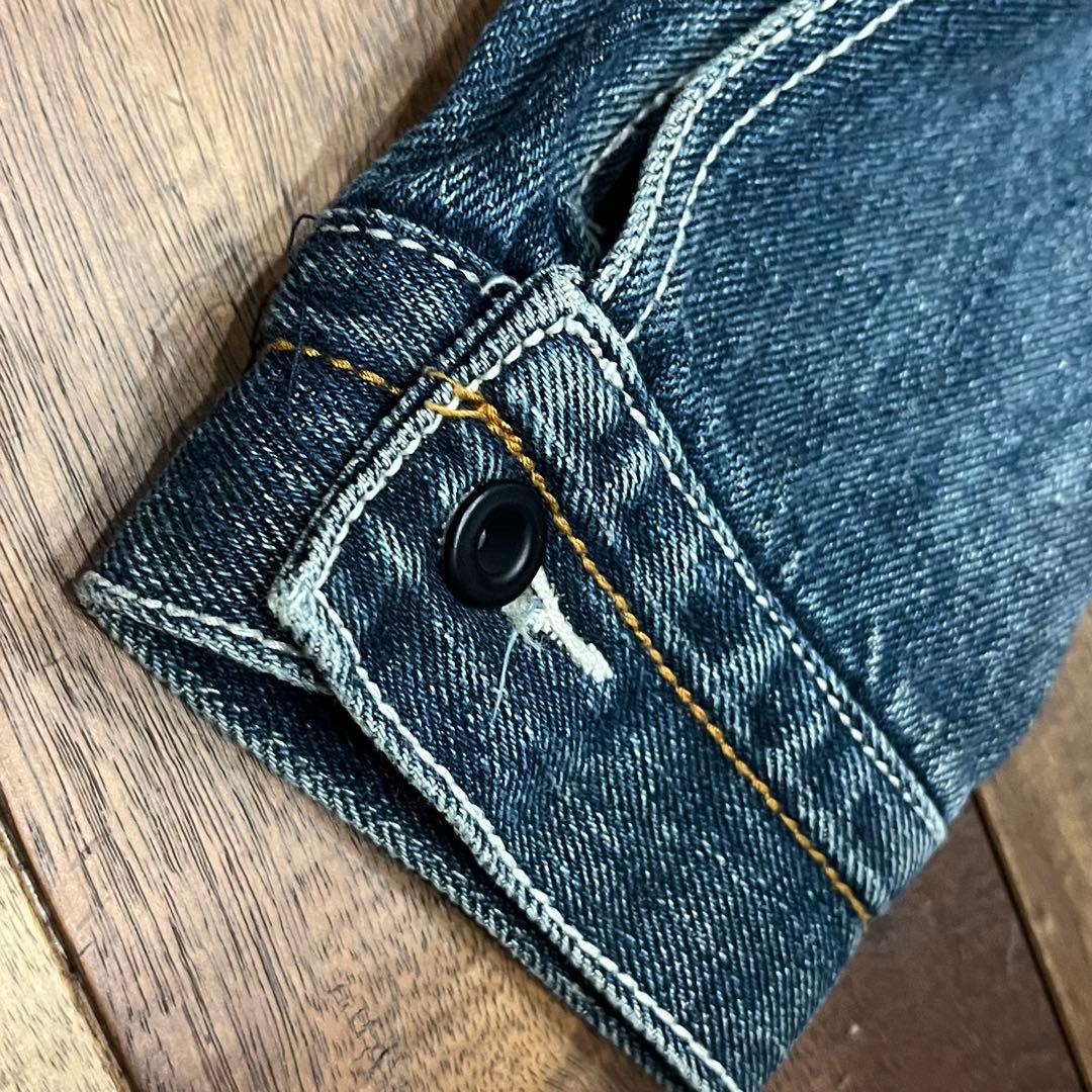 AVIREXアヴィレックス　デニムつなぎ　ツナギ　オールインワン　サイズM