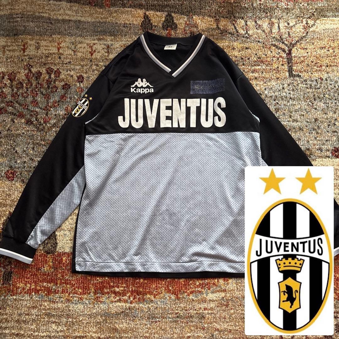 【正規】94/95　ユベントス　旧ロゴ　長袖　ユニフォーム　サッカー　企業系