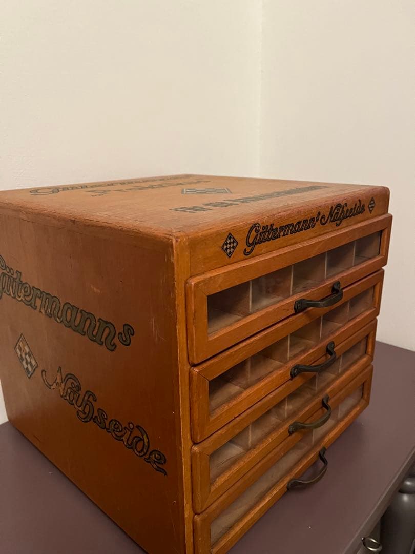 【青虫3/15マデ】アンティーク スプールキャビネット ギッターマン