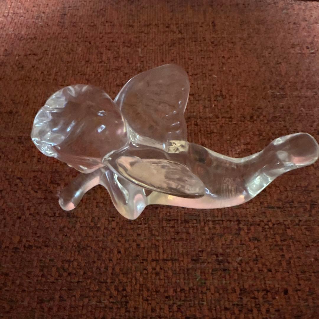 Baccarat クリスタルガラス 天使のオブジェ
