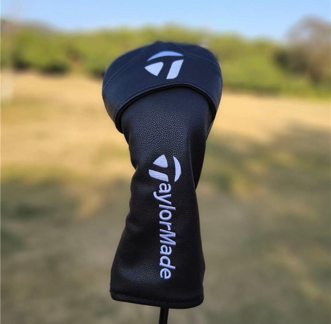 【新製品4点セット】テーラーメイドシンプルユニセックスゴルフクラブカバー 黒色