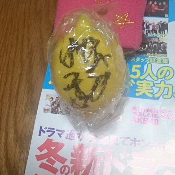 遊助生サイン。ザ、テレビジョン。レプリカレモン半額以上値下げです。