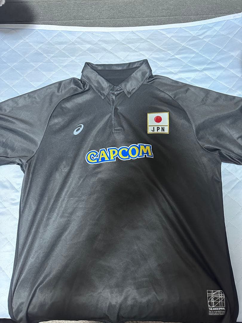 日本代表 CAPCOMロゴ入り シャツ 3XL