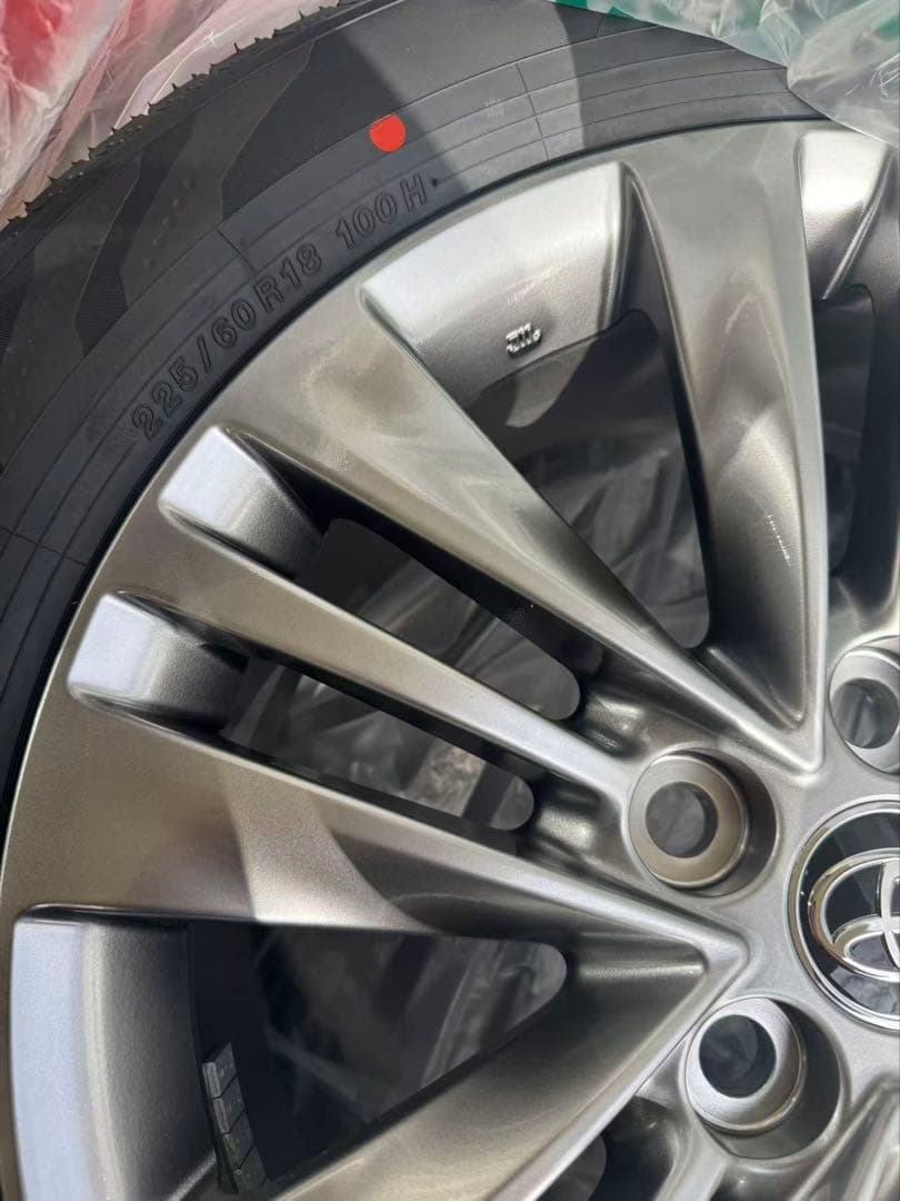 40系アルファード純正18インチ新車外しタイヤホイールヴェルファイア対応