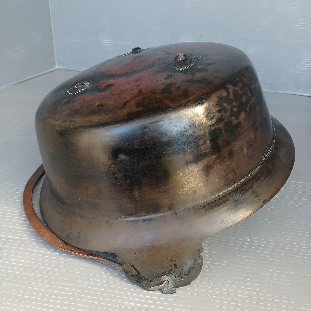 昭和レトロ　銅鍋　吊り鍋　直径約32㎝　銅製　囲炉裏鍋　匿名配送