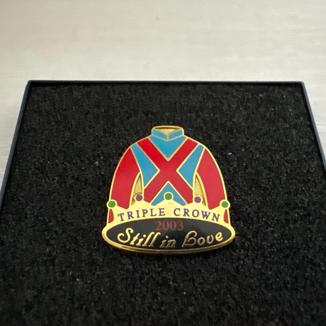 スティルインラブ　ピンバッジ　三冠　競馬　JRA ウマ娘