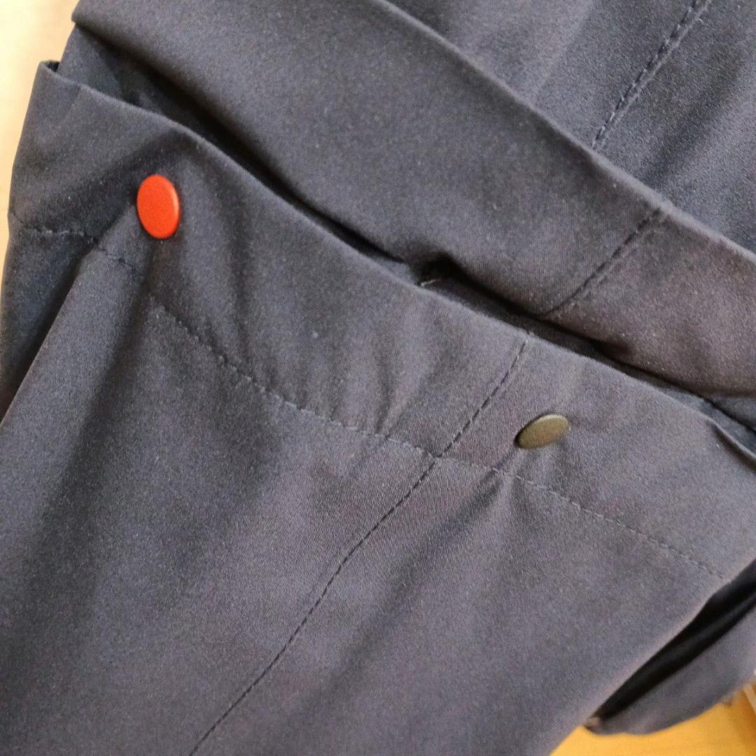 未使用！現行品！ブリーフィング　ゴルフ　レインウェア　紺　フード袖取り外し可