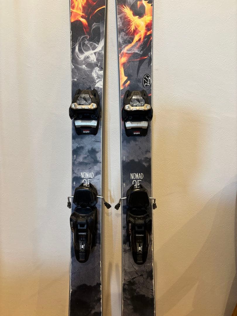 ICELANTIC NOMAD 95 スキー ビンディング付き