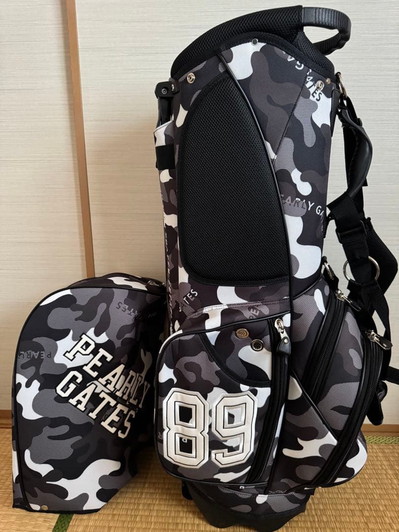 PEARLY GATES カモフラージュ ゴルフ　バッグ　スタンドバッグ　迷彩