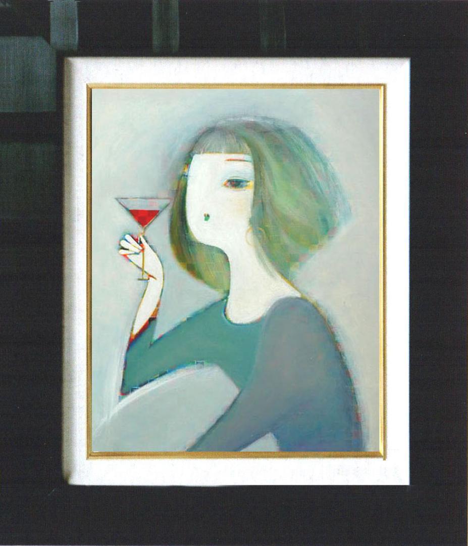 油絵 絵 絵画 インテリア 油絵 F6-050313 人物 女性像