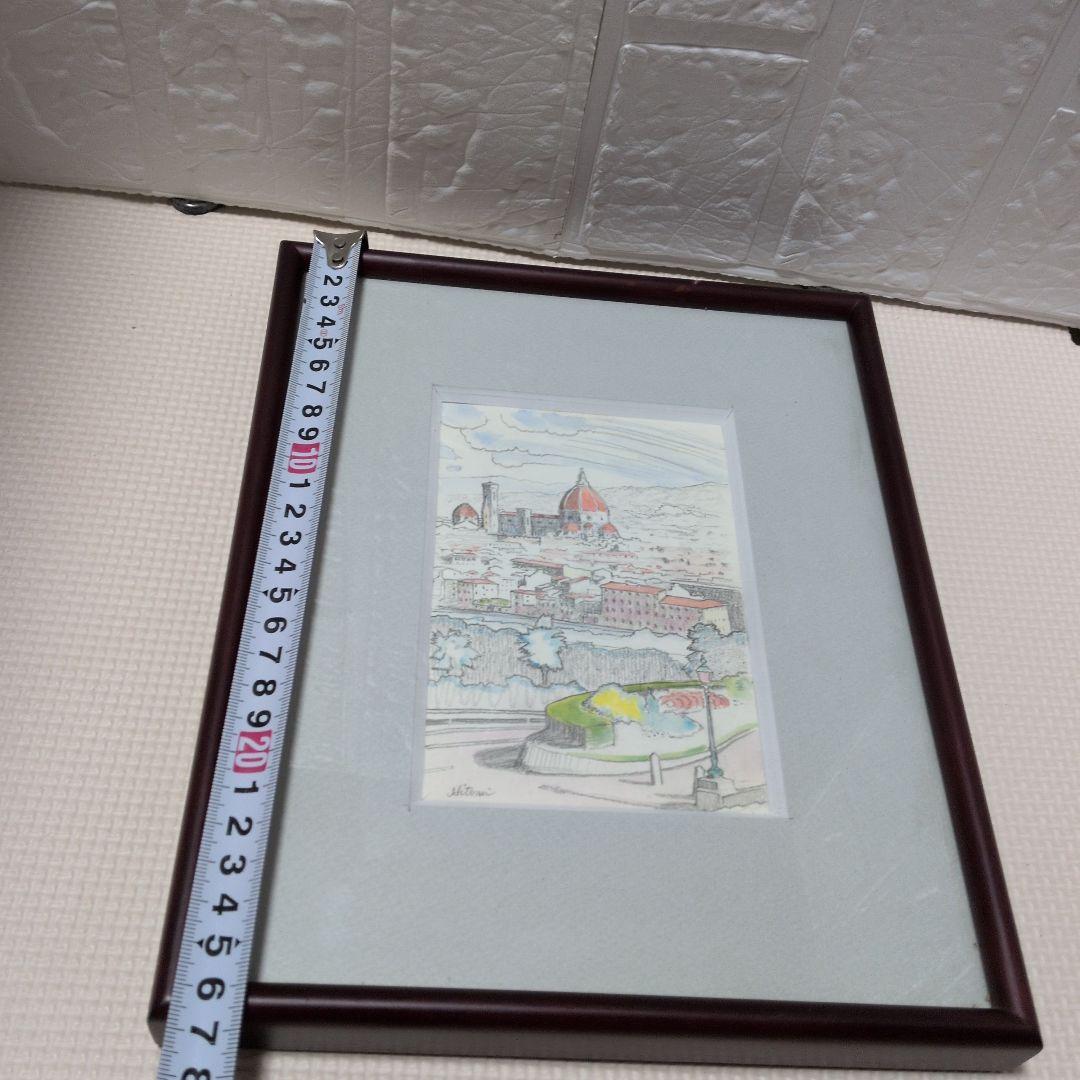 希少　題名　FlRENZE 藤原　眸　略歴　1992 制作年