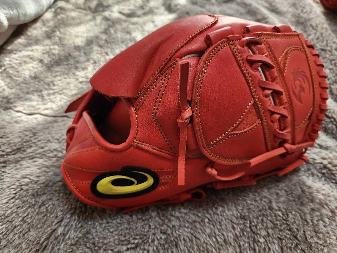 【新品未使用】asics 大谷翔平モデル 野球用グローブ サイズ8 オレンジ