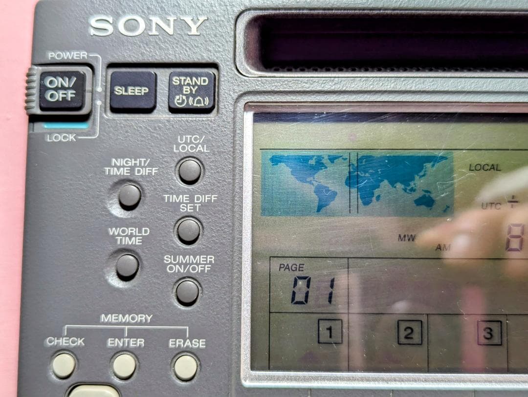 SONY ICF-SW55 短波ラジオ
