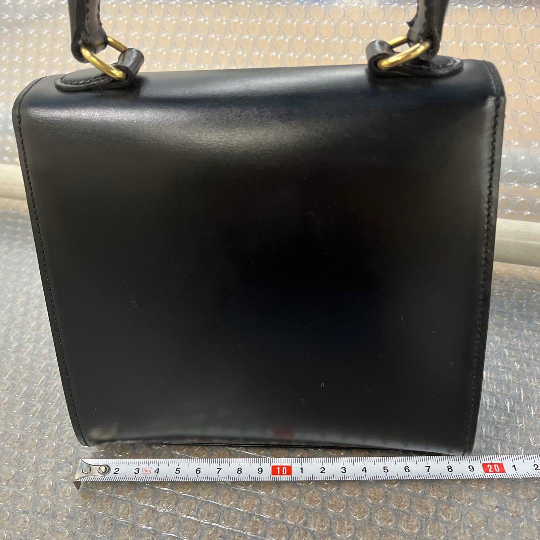 ⭐*️様 美品 CELINE ブラックレザー ハンドバッグ　現状品