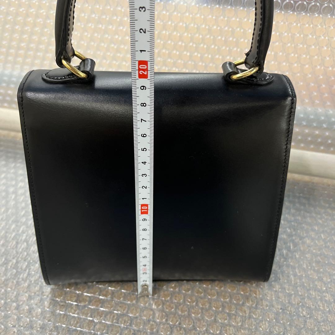⭐*️様 美品 CELINE ブラックレザー ハンドバッグ　現状品