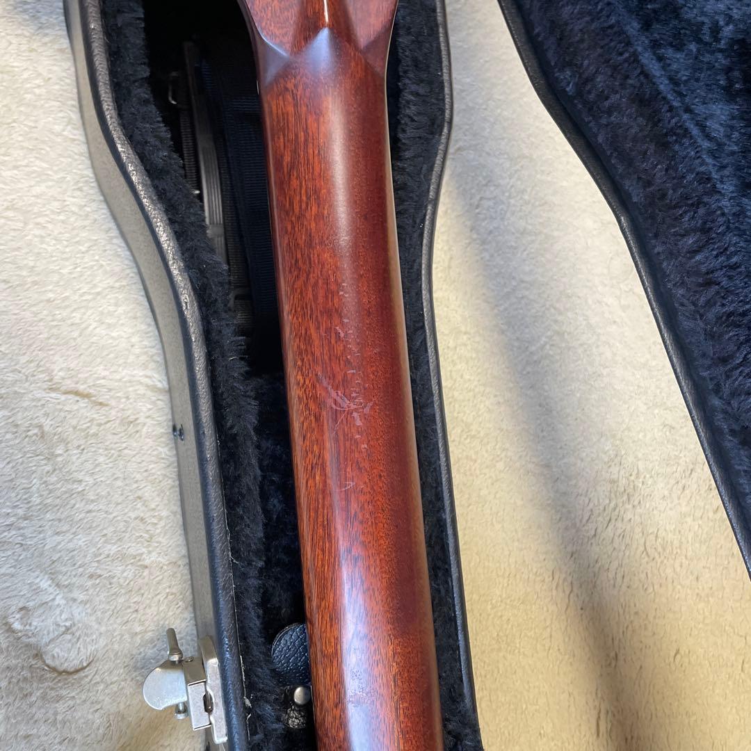 Aria AF-550BS 単板ギター専用ハードケース付き