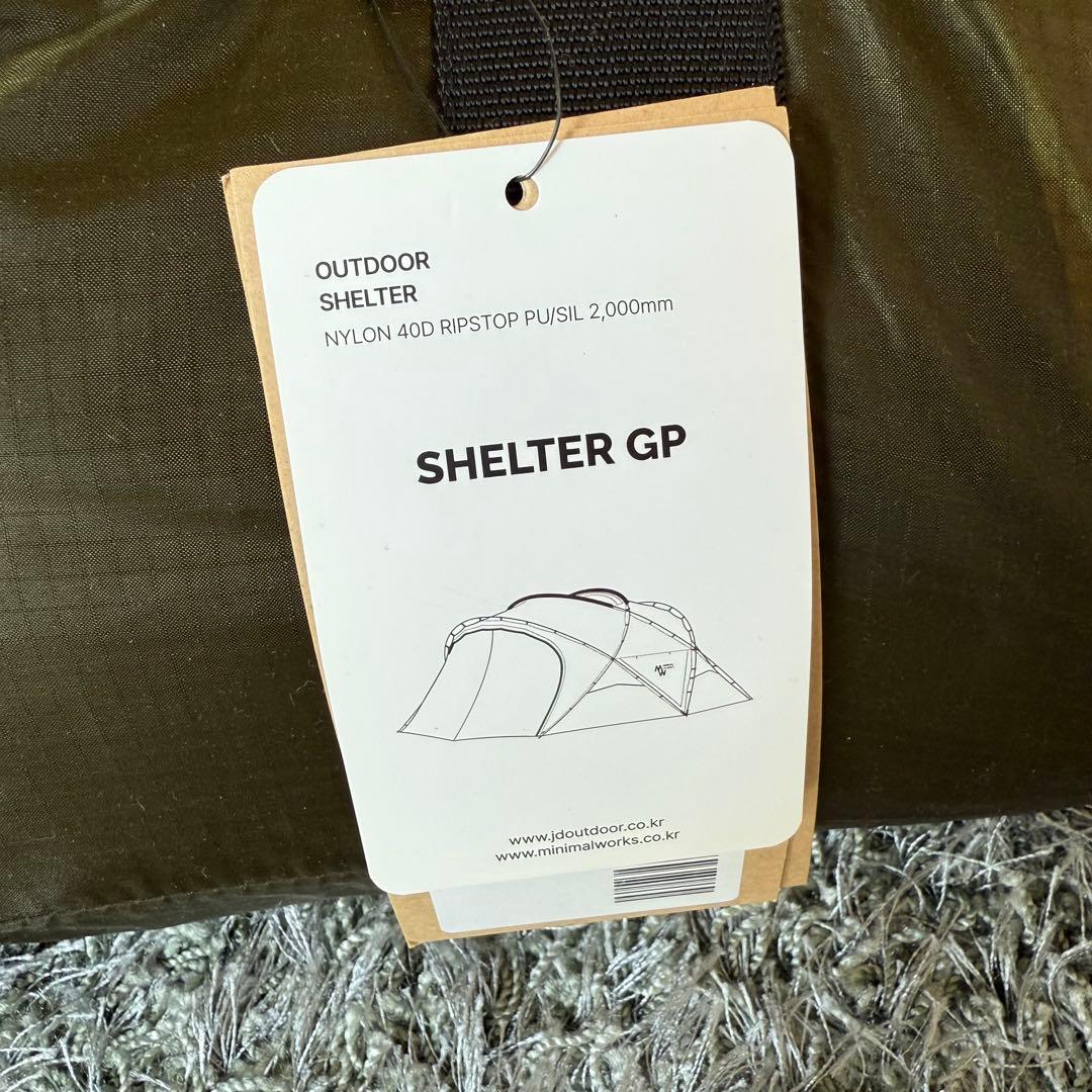 【大特価】MINIMAL WORKS シェルター GP 【新品未使用】