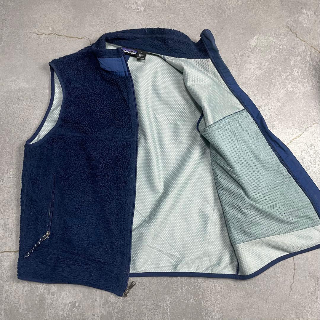 USA製　Patagonia パタゴニア　ネイビー レトロX フリースベスト